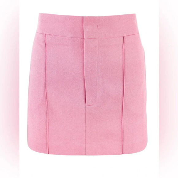 NWT Isabel Marant Licoba Mini Skirt in Pink - Picture 14 of 16